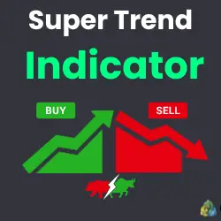 Logo for super trend indicator